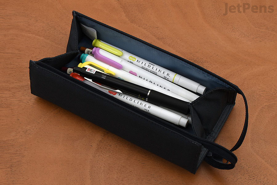 The Kokuyo C2 Tray Pencil Case is a great option for students who don’t want to dig through stuffed pouches to find the right mechanical pencil or eraser.
