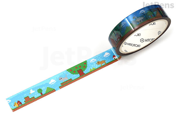 Colorful Painting SODA Transparent Sticker Tape Colorful Painting SODA Transparent Sticker Tape