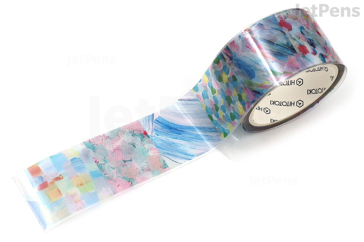 Colorful Painting SODA Transparent Sticker Tape Colorful Painting SODA Transparent Sticker Tape