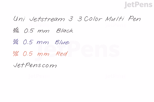 Jetstream Color Uni Jetstream 3 Color Ballpoint Multi Pen - 0.5 mm - Sanrio - Kuromi ...