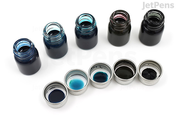 Kakimori Pigment Ink Sampler - 2.7 ml Bottle - 5 Color Set 2 | JetPens