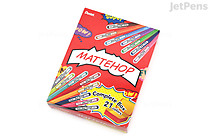 Pentel Hybrid Mattehop Gel Pen - 1.0 mm - 21 Complete Box Color Set - PENTEL K110-V21ST Pentel Hybrid Mattehop Gel Pen - 1.0 mm - 21 Complete Box Color Set - PENTEL K110-V21ST