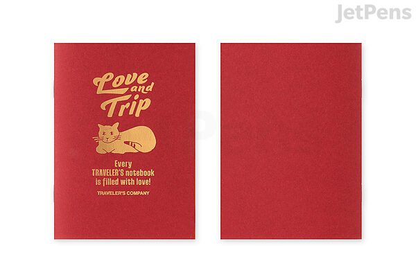 TRAVELER'S notebook Refill LOVE AND TRIP | Regular Size | Limited Edition TRAVELER'S notebook Refill LOVE AND TRIP | Regular Size | Limited Edition