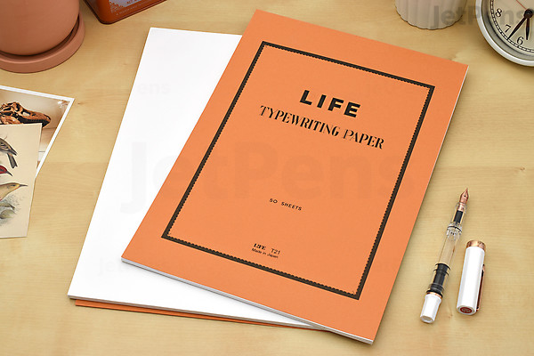 LIFE Typewriting Paper Pad - A4 - 50 Sheets | JetPens