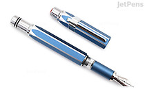 TWSBI Precision Gemini Blue Fountain Pen - Fine - Limited Edition - TWSBI M7441400 TWSBI Precision Gemini Blue Fountain Pen - Fine - Limited Edition - TWSBI M7441400