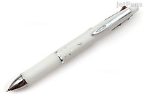 Pilot Dr. Grip 4+1 4 Color 0.5 mm Ballpoint Multi Pen + 0.5 mm Pencil - Cotton White - PILOT BH41DG-155-CW Pilot Dr. Grip 4+1 4 Color 0.5 mm Ballpoint Multi Pen + 0.5 mm Pencil - Cotton White - PILOT BH41DG-155-CW