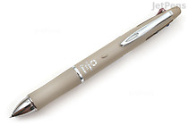Pilot Dr. Grip 4+1 4 Color 0.5 mm Ballpoint Multi Pen + 0.5 mm Pencil - Linen Beige - PILOT BH41DG-155-LBE Pilot Dr. Grip 4+1 4 Color 0.5 mm Ballpoint Multi Pen + 0.5 mm Pencil - Linen Beige - PILOT BH41DG-155-LBE