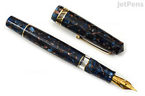 Leonardo Momento Magico Fountain Pen - Pietra Salata with Gold Trim - Fine Flex - LEONARDO MAG-SAL-GT ELF Leonardo Momento Magico Fountain Pen - Pietra Salata with Gold Trim - Fine Flex - LEONARDO MAG-SAL-GT ELF