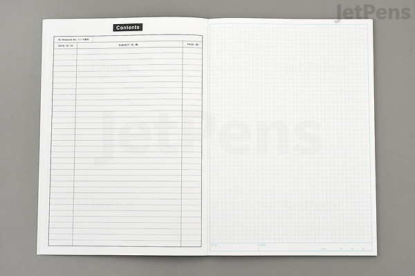 Structred Notebook KOKUYO Research Lab Notebook - A4 - Student | JetPens