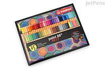 Stabilo Point 88 Fineliner Pen - 0.4 mm - 65 Color Set - STABILO SW8865-21-20 Stabilo Point 88 Fineliner Pen - 0.4 mm - 65 Color Set - STABILO SW8865-21-20