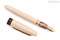 Esterbrook x TheCoffeeMonsterzCO Estie Fountain Pen - Cream with Gold Trim - Custom Journaler - Limited Edition - ESTERBROOK ECM506-JBG Esterbrook x TheCoffeeMonsterzCO Estie Fountain Pen - Cream with Gold Trim - Custom Journaler - Limited Edition - ESTERBROOK ECM506-JBG