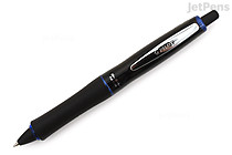 Pilot Dr. Grip Full Black Ballpoint Pen - 0.7 mm - Blue Accents - Black Ink - PILOT BDGFB-80F-L Pilot Dr. Grip Full Black Ballpoint Pen - 0.7 mm - Blue Accents - Black Ink - PILOT BDGFB-80F-L