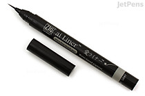 Kuretake Ai Liner Brush Pen - Ultra Fine - Gray - KURETAKE ED101-907 Kuretake Ai Liner Brush Pen - Ultra Fine - Gray - KURETAKE ED101-907