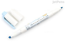 Zebra Mildliner Double-Sided Highlighter - Fine / Bold - Sumikkogurashi - Mild Soda Blue - Limited Edition - SAN-X PR10901 Zebra Mildliner Double-Sided Highlighter - Fine / Bold - Sumikkogurashi - Mild Soda Blue - Limited Edition - SAN-X PR10901