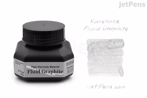 Kuretake Fluid Graphite Ink - 2 oz | JetPens