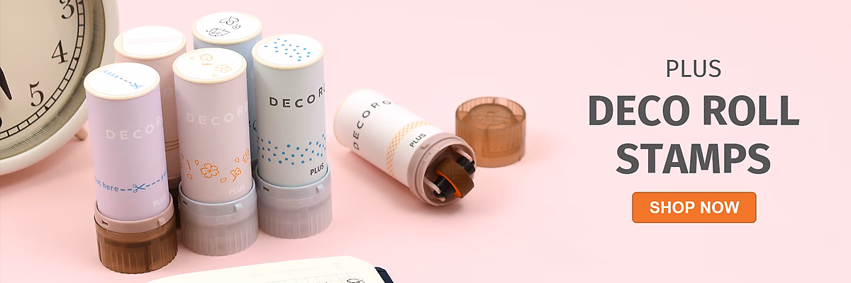 PLUS Deco Roll Stamps